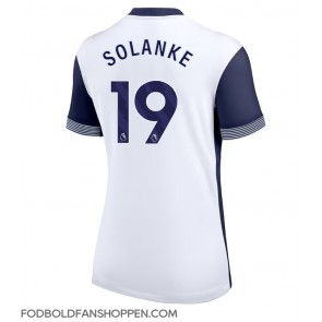 Tottenham Hotspur Dominic Solanke #19 Hjemmebanetrøje Dame 2024-25 Kortærmet